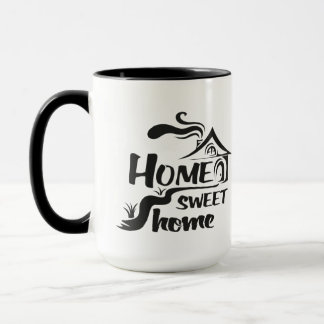 Zuhause Sweet Zuhause hübsche Combo-Tasse Tasse