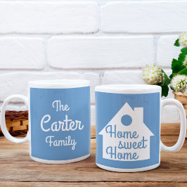 Zuhause Sweet Zuhause Kaffeetasse