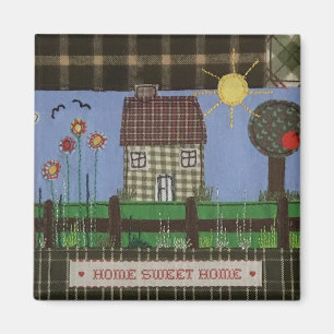 Zuhause Sweet Zuhause Kühlschrankmagnet Magnet