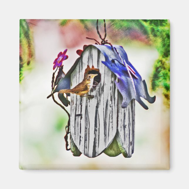 Zuhause Sweet Zuhause Magnet (Vorne)