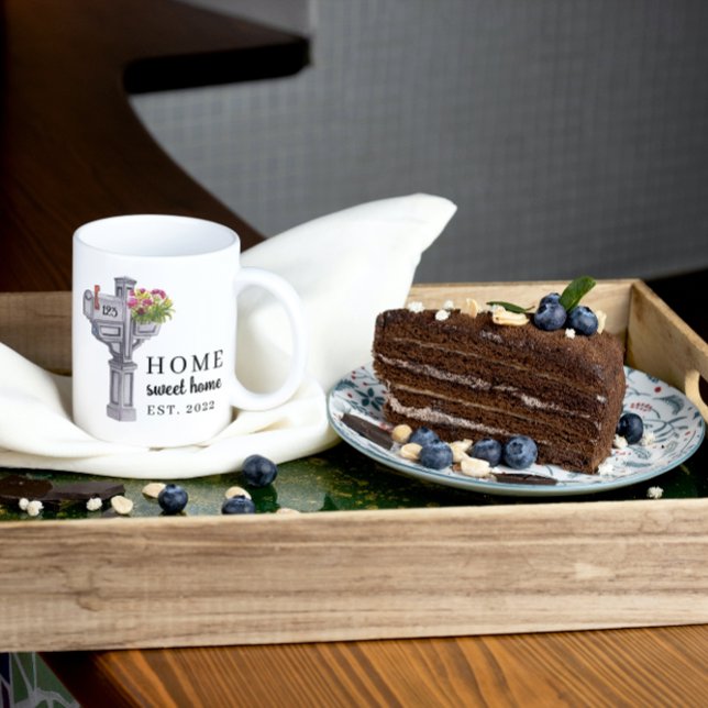 Zuhause Sweet Zuhause Mailbox-Tasse Tasse (Von Creator hochgeladen)