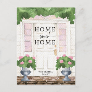 Zuhause Sweet Zuhause Moving Ankündigungspostkarte