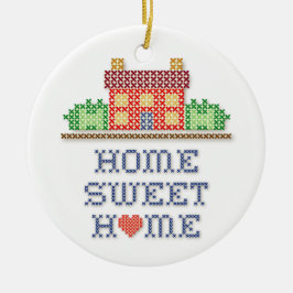 Zuhause Sweet Zuhause Ornament anpassen