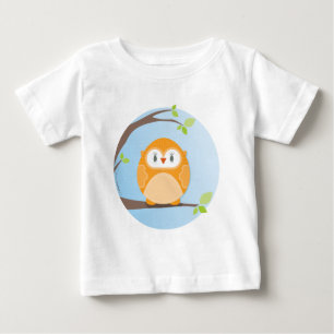 ZUHAUSE SWEET ZUHAUSE :: Owl in einem Baum 4 Baby T-shirt