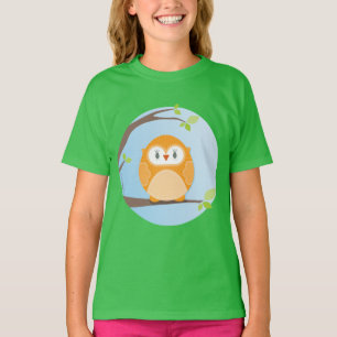 ZUHAUSE SWEET ZUHAUSE :: Owl in einem Baum 4 T-Shirt