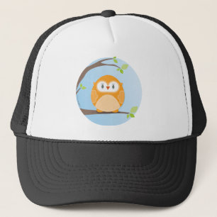 ZUHAUSE SWEET ZUHAUSE :: Owl in einem Baum 4 Truckerkappe