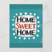 Zuhause Sweet Zuhause Postcard