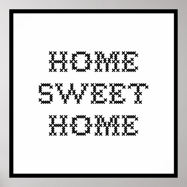 Zuhause Sweet Zuhause Poster (Vorne)