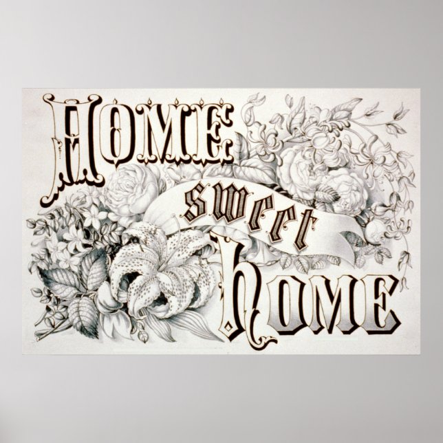 Zuhause Sweet Zuhause Poster (Vorne)