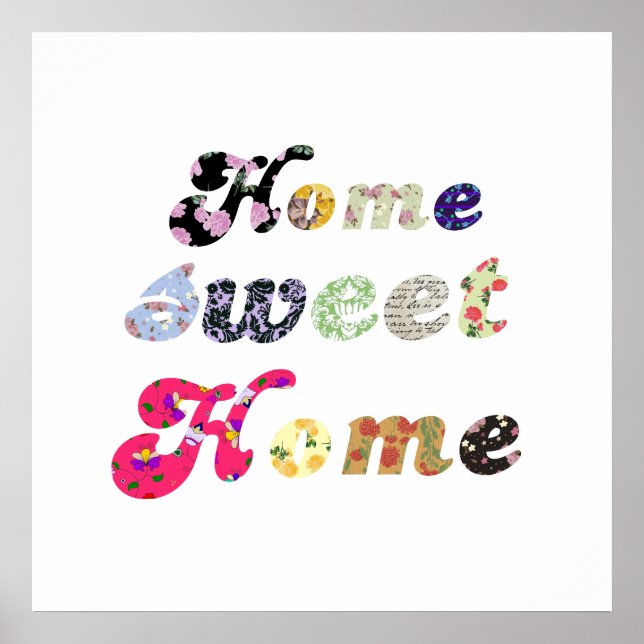 Zuhause Sweet Zuhause Poster (Vorne)