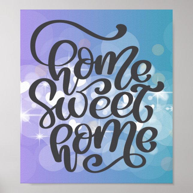 Zuhause Sweet Zuhause Poster (Vorne)