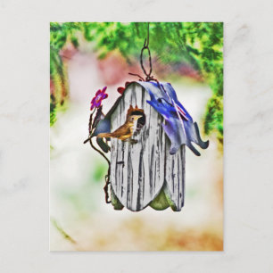 Zuhause Sweet Zuhause Postkarte