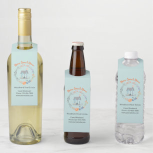 Zuhause Sweet Zuhause Real Anwesen Open House Nied Flaschenanhänger