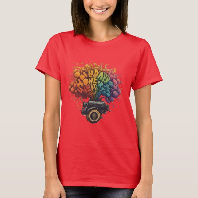 ZUHAUSE SWEET ZUHAUSE T - SHIRT (Vorderseite)