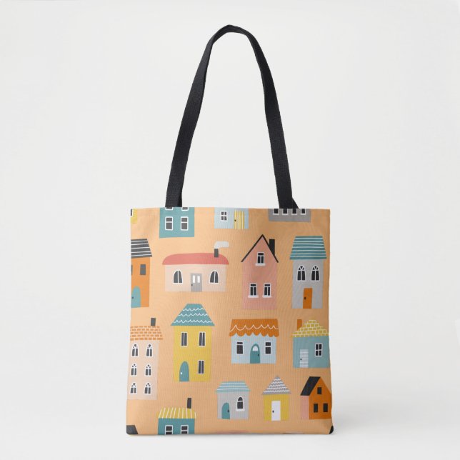 Zuhause Sweet Zuhause Tasche (Vorderseite)