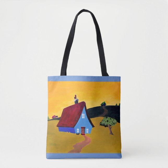 ZUHAUSE SWEET ZUHAUSE TASCHEN (Vorderseite)