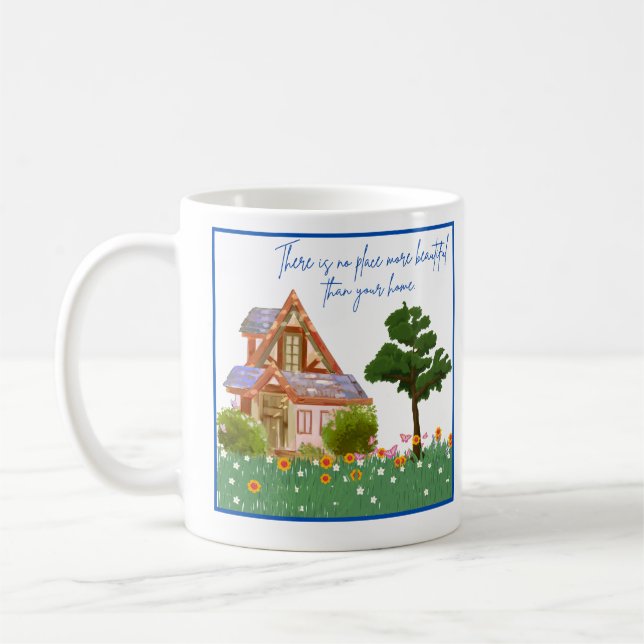 Zuhause Sweet Zuhause Tasse (Links)