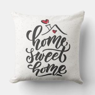 Zuhause Sweet Zuhause Throw Kissen