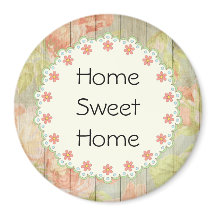 Zuhause Sweet Zuhause Vintag Country Kitchen Magne