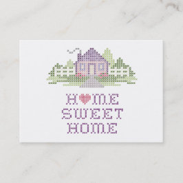 Zuhause Sweet Zuhause Visitenkarte