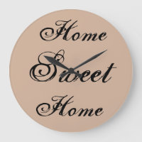 ~Zuhause Sweet Zuhause~ WALLCLOCK, KÜMMERN SIE!