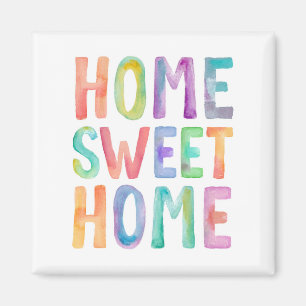 Zuhause SWEET ZUHAUSE WATERCOLOR   MAGNET