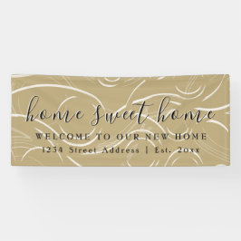 Zuhause Sweet Zuhause | Welcome Housewarming Party Banner