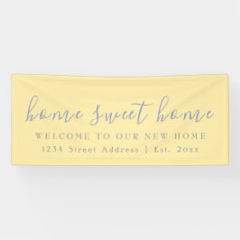 Zuhause Sweet Zuhause | Welcome Housewarming Party Banner