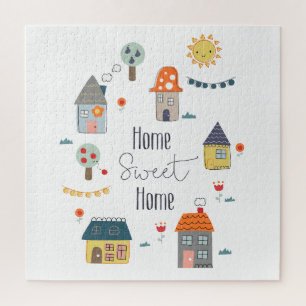 Zuhause Sweet Zuhause Welcome Puzzle