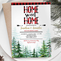 Zuhause sweet Zuhause Winter Lumberjack House Erwä