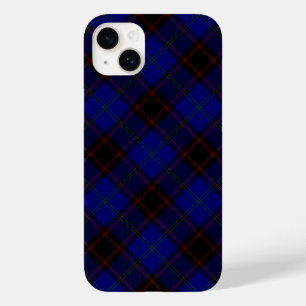 Zuhause tartan blau kariert Case-Mate iPhone 14 plus hülle