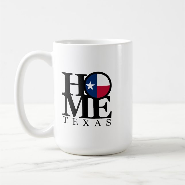 ZUHAUSE Texas Tasse (Links)