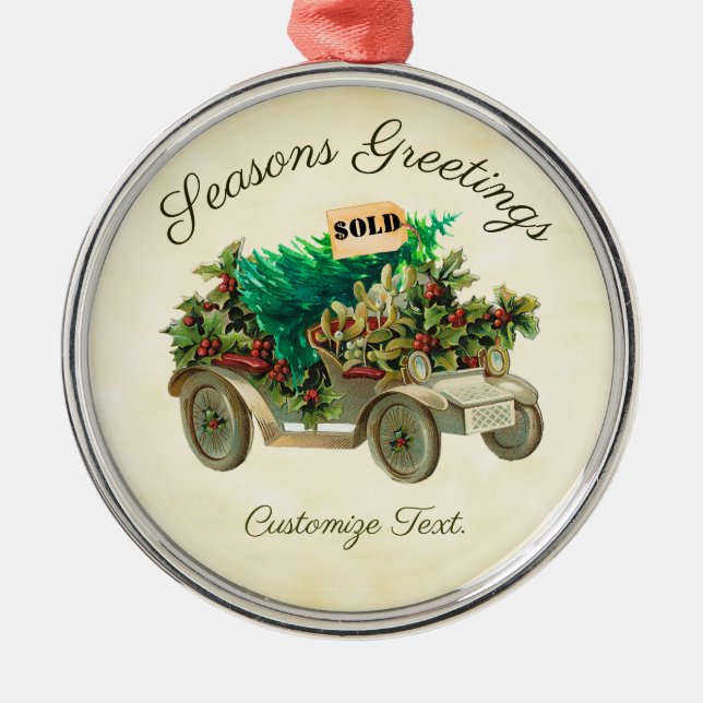 Zuhause The Tree Keramik Ornament Aus Metall (Vorne)