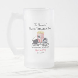 Zuhause Theater Mattiert Beer Tasse Brille Trinkbe