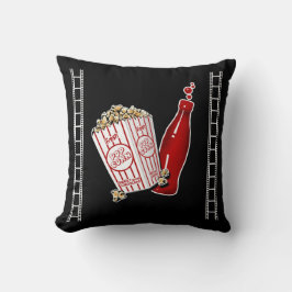 Zuhause-Theaterthrow-Kissen mit Popcorn Kissen