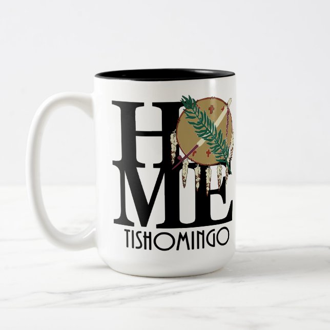 ZUHAUSE Tishomingo 15oz Zweifarbige Tasse (Links)