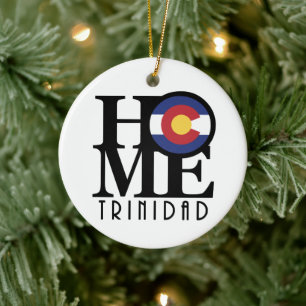 ZUHAUSE Trinidad Colorado Keramik Ornament