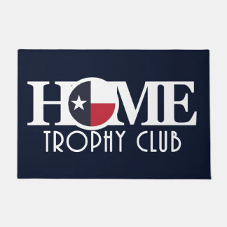 ZUHAUSE Trophy Club Texas Fußmatte