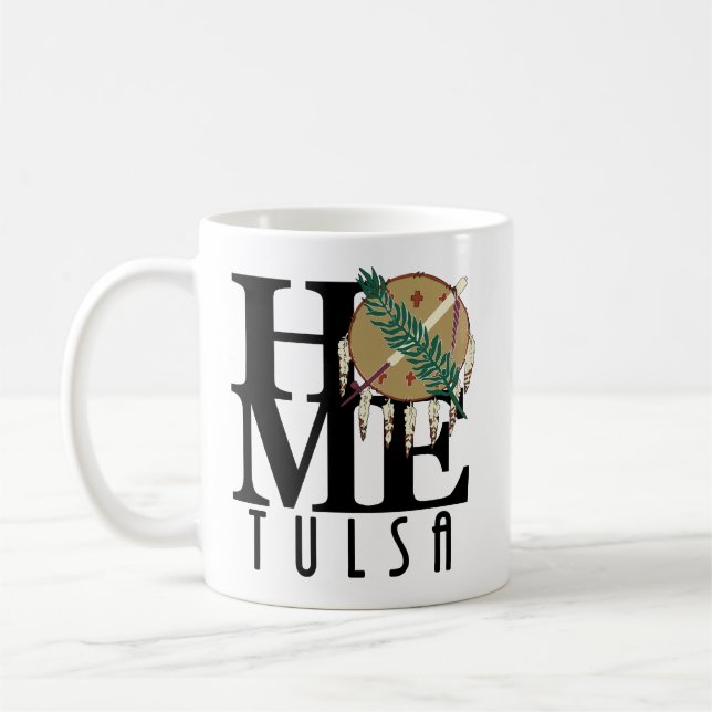 ZUHAUSE Tulsa 11oz Kaffeetasse (Links)