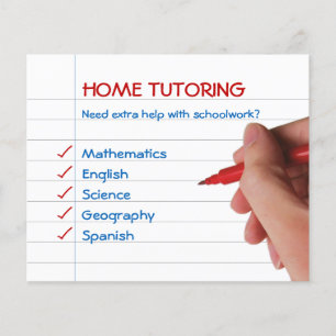 Zuhause Tutoring Flyer