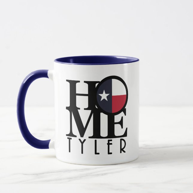 ZUHAUSE Tyler Texas 11oz Tasse (Links)