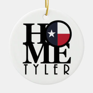 ZUHAUSE Tyler Texas Keramik Ornament
