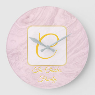 Zuhause-Uhr der benutzerdefinierten Familie Große Wanduhr