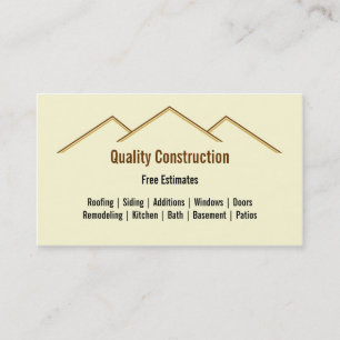 Zuhause-Umbau/Bausparte Visitenkarte