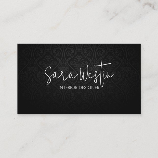 Zuhause-Verbesserung des Innendesigners Visitenkarte (Vorderseite)