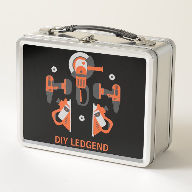 Zuhause-Verbesserung Metall Brotdose (Vorderseite)