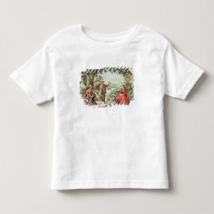 Zuhause vom Bach, die glücklichen Fischer Kleinkind T-shirt