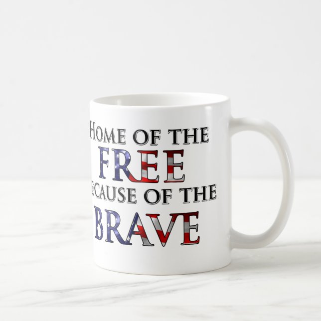 Zuhause vom freien wegen des tapferen kaffeetasse (Rechts)