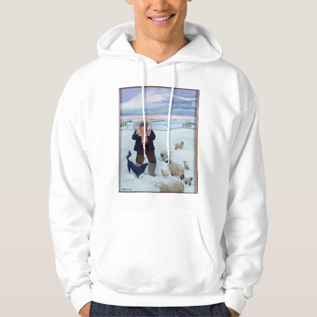 Zuhause von der Falte Hoodie (Vorderseite)