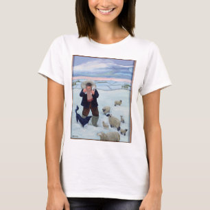 Zuhause von der Falte T-Shirt